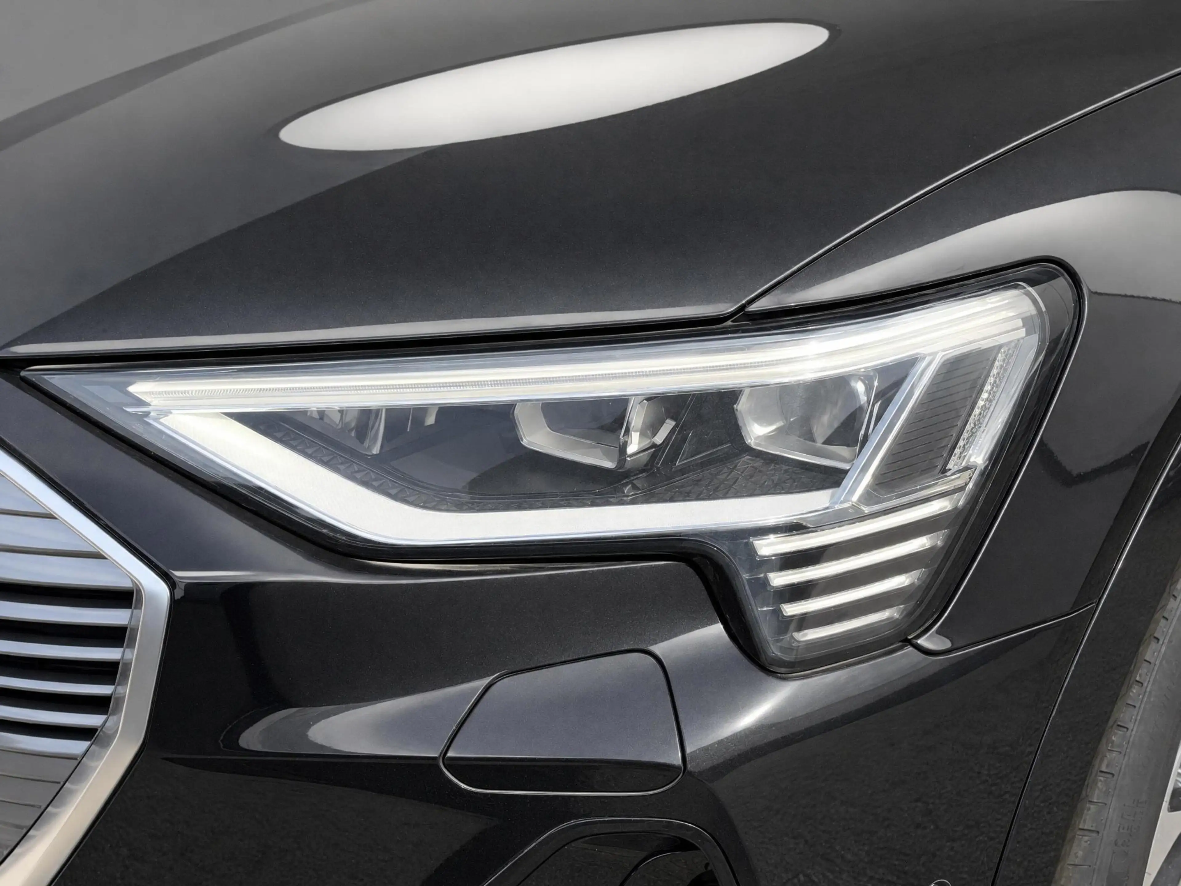 Audi e-tron 55 408pk Quattro S edition 95 kWh · SOH 97% · Pano — photo 3