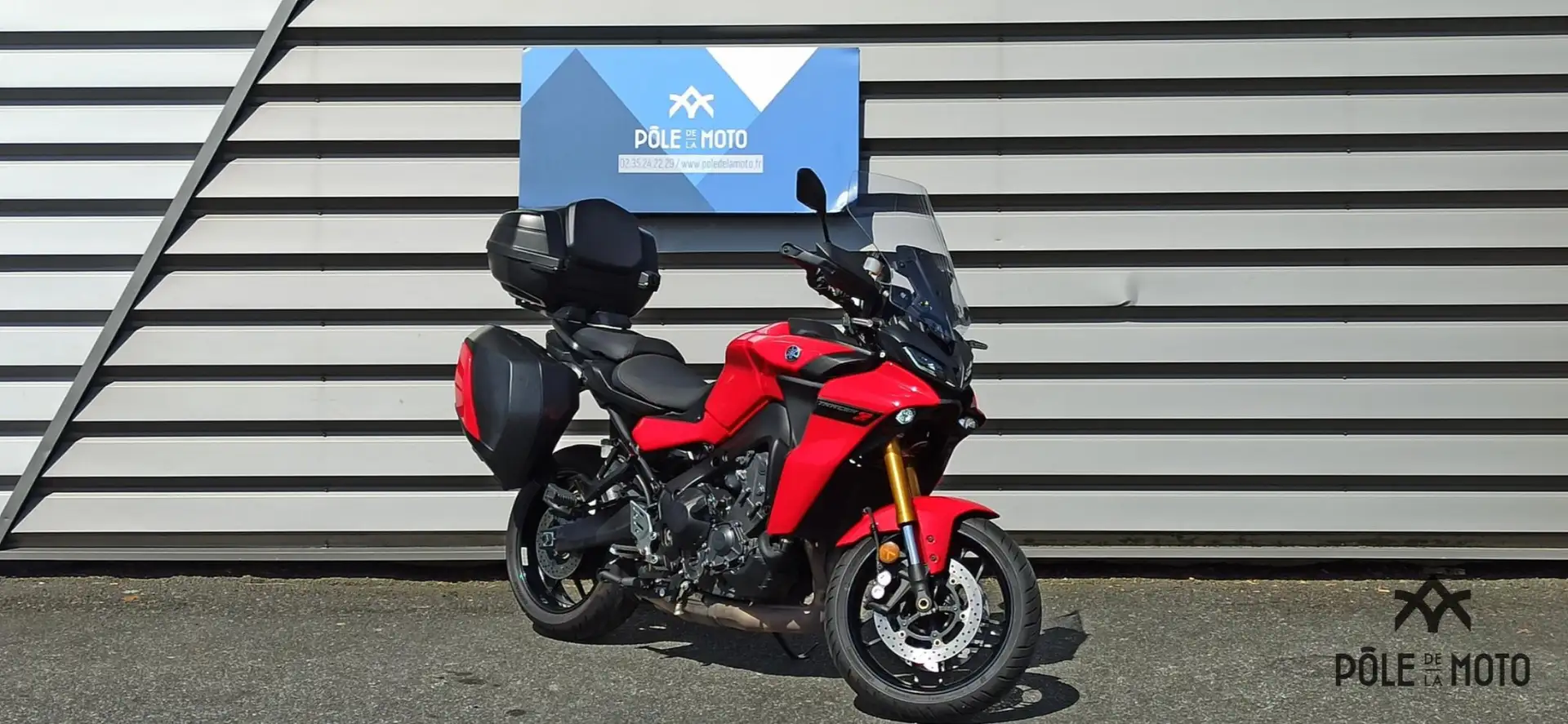 Yamaha Tracer 9 GT Rouge - 1
