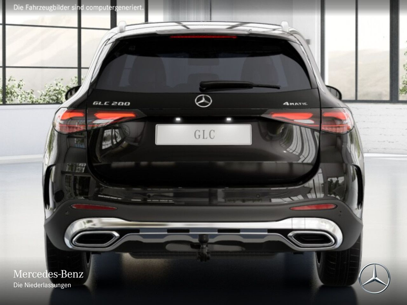 Mercedes-Benz GLC 200 4M AMG+PANO+AHK+LED+KAMERA+TOTW+KEYLESS+9G — photo 9