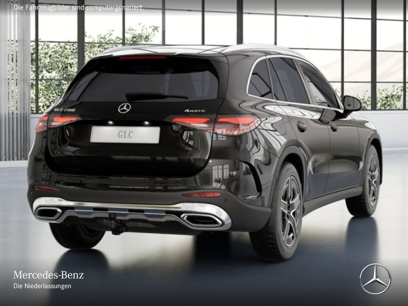 Mercedes-Benz GLC 200 4M AMG+PANO+AHK+LED+KAMERA+TOTW+KEYLESS+9G — photo 5