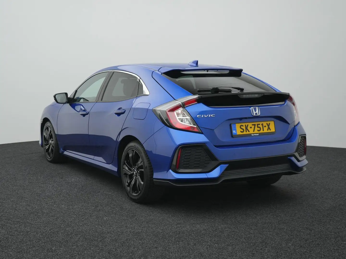 Honda Civic 1.0 i-VTEC Elegance | Apple/Android Play | Navi | Blauw - 2