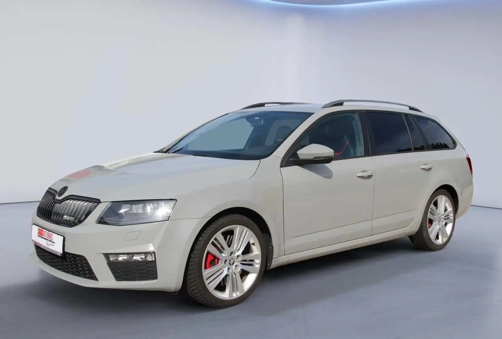 Skoda Octavia Combi RS/Bi-Xenon/Navi/ Alu/ PDC Gris - 1