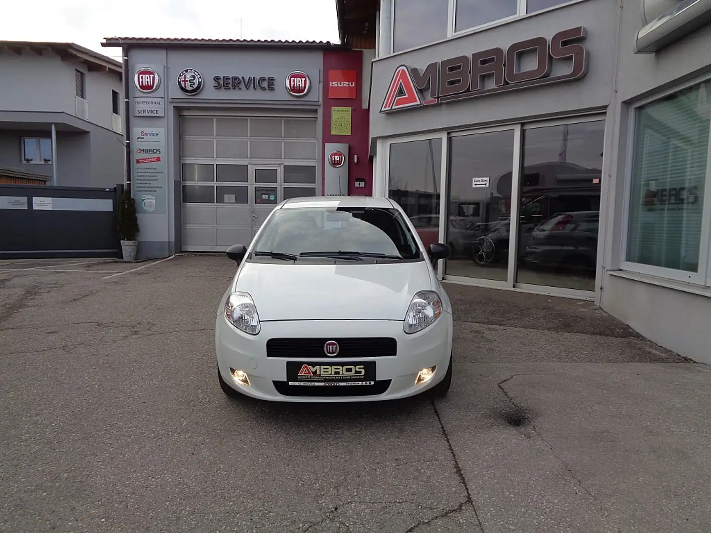 Fiat Grande Punto 1,2 Actual Blanc - 1