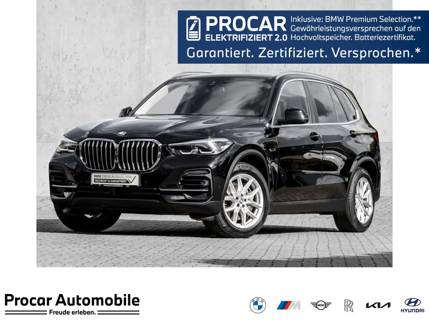 BMW X5 xDrive45e Navi+AHK+ALARM+RFK+LED+Memory Sportsitze Nero - 1