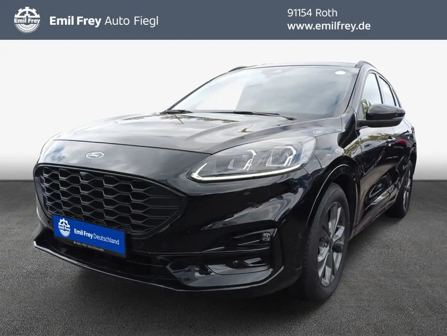 Ford Kuga 2.0 EcoBlue Aut. ST-LINE X Zwart - 1