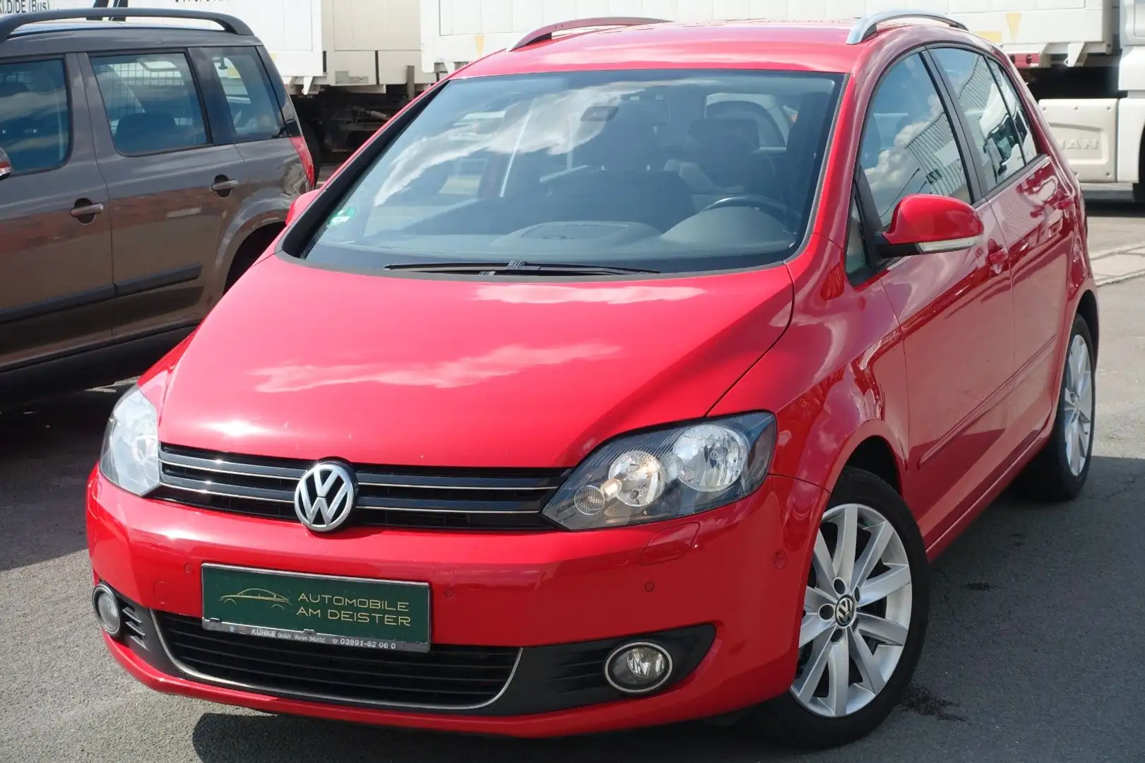 Volkswagen Golf Plus VI HIGHLINE*DSG*AUTOMATIK*SHZ*PDC*TEMP Roşu - 1