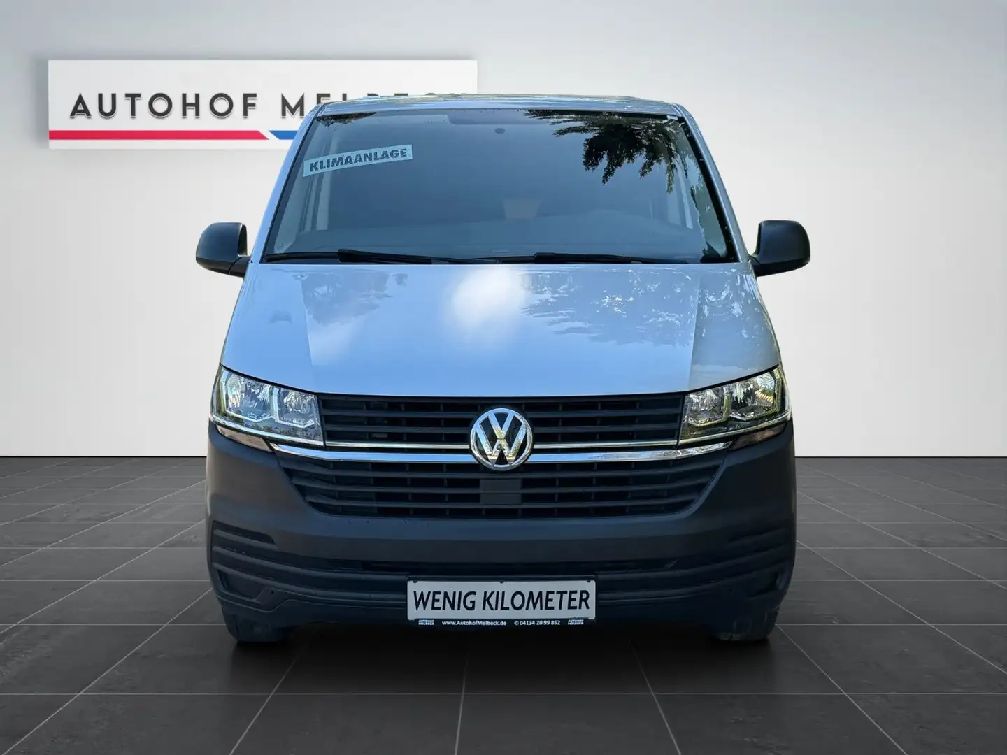 Volkswagen T6 Transporter T6 1 Transporter Kasten *1.HAND*KLIMA*S-HEFT*AHK Plateado - 2