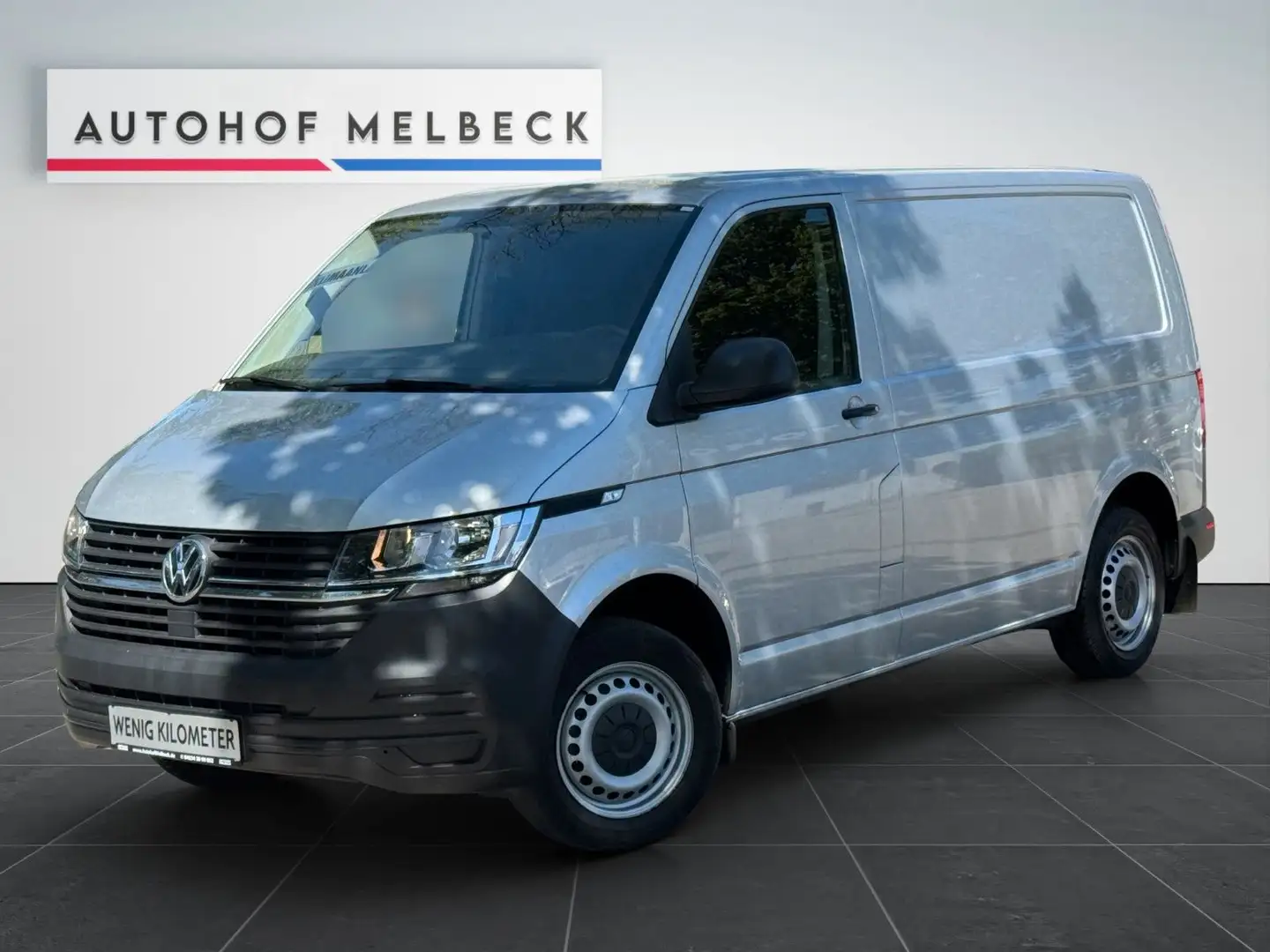 Volkswagen T6 Transporter T6 1 Transporter Kasten *1.HAND*KLIMA*S-HEFT*AHK Plateado - 1
