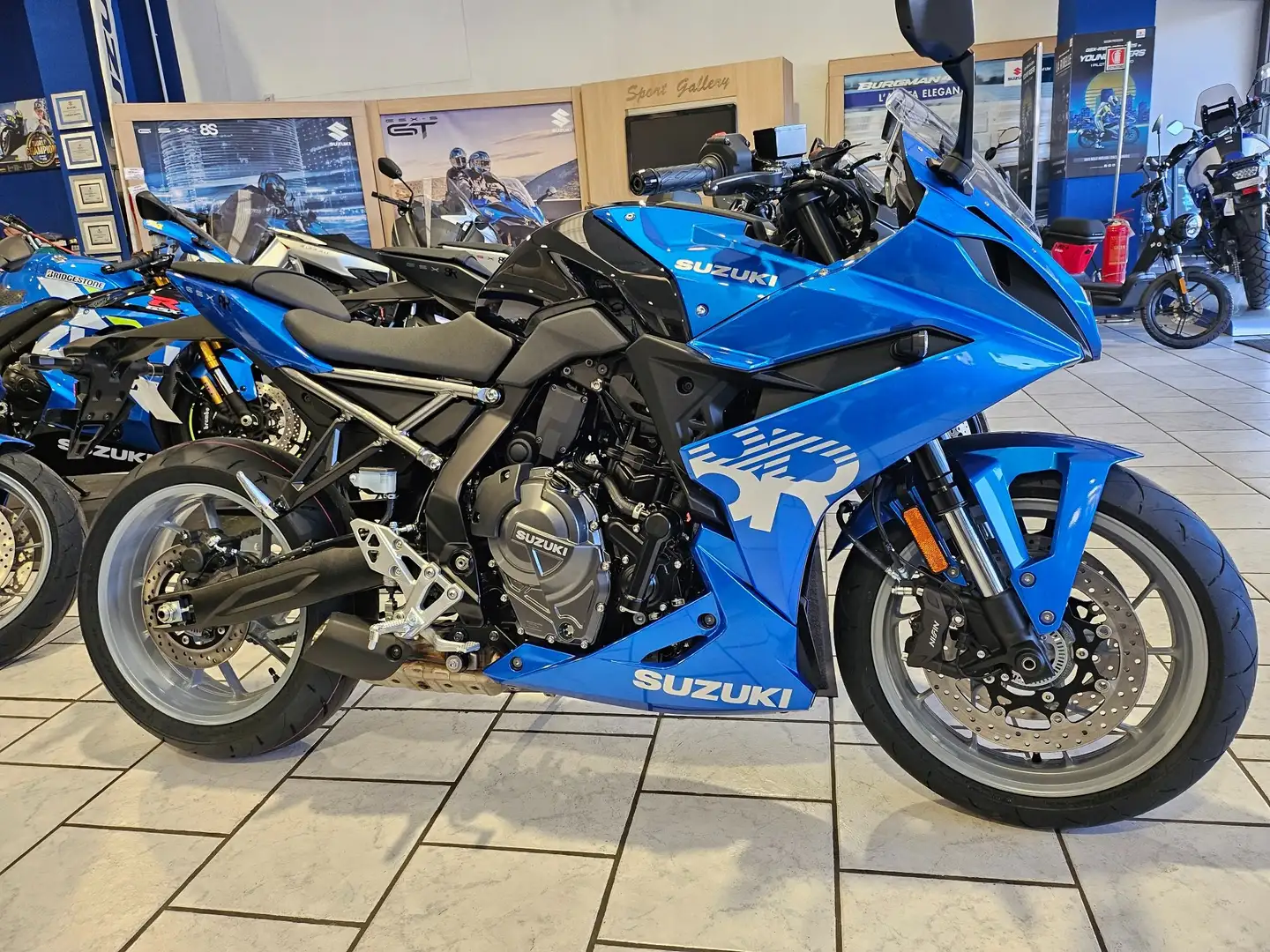 Suzuki GSX 8R X8R CARENATA ABS EURO 5 + Blu/Azzurro - 2
