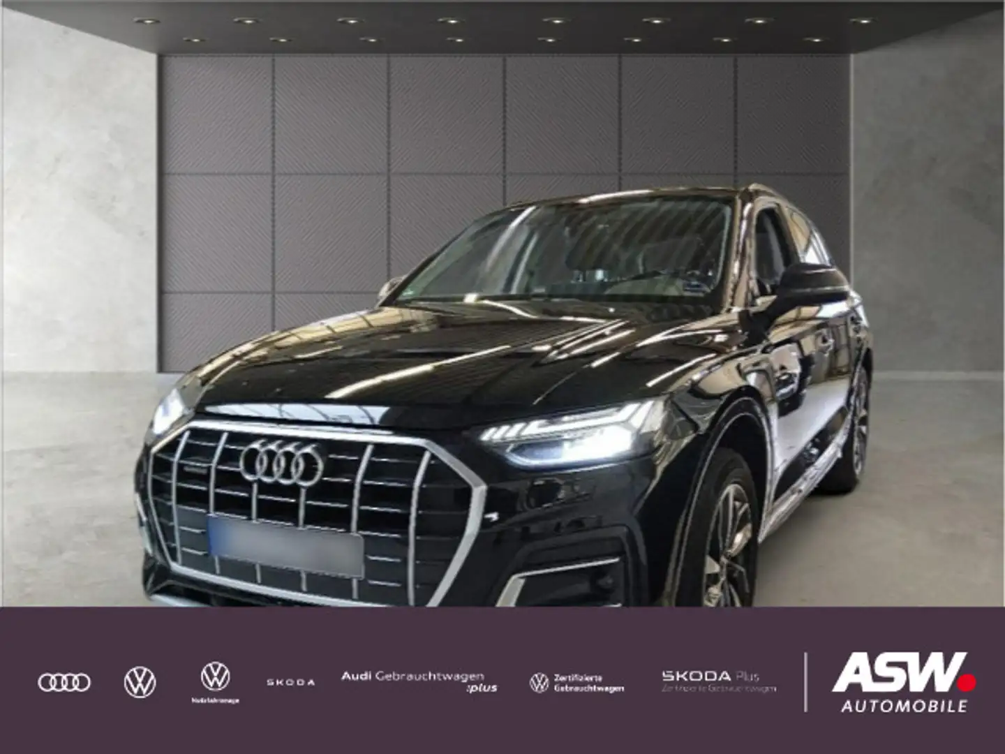 Audi Q5 advanced 40TDI quattro Stron LED Navi RFK B&O Schwarz - 1