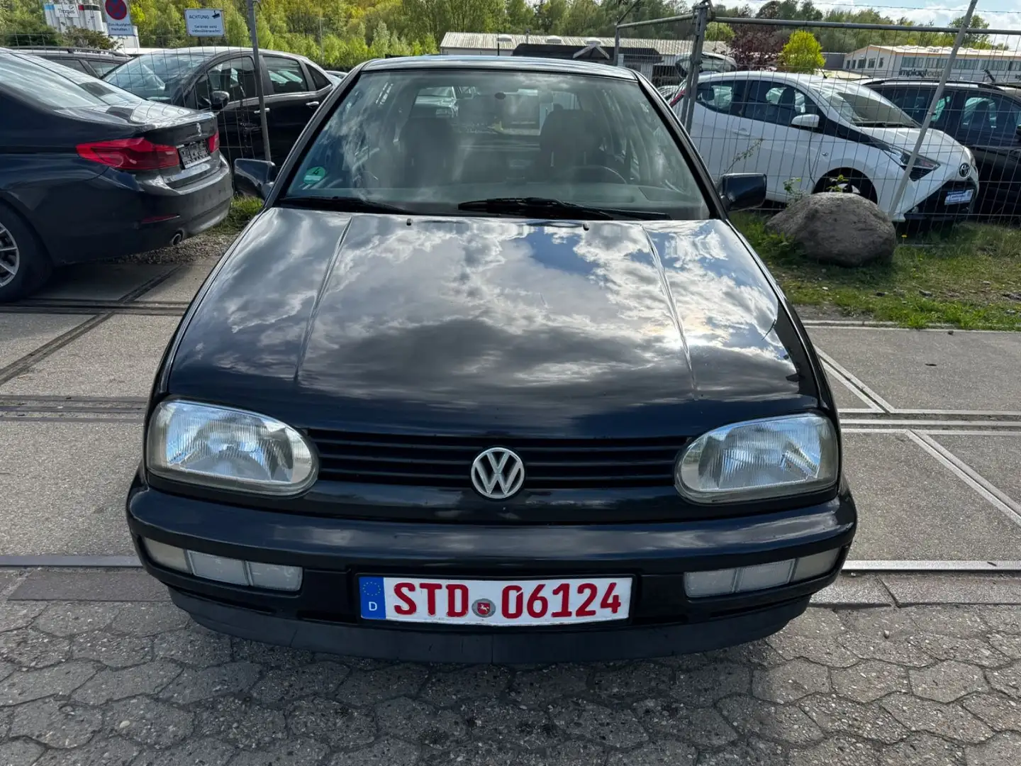 Volkswagen Golf III 1.8*2.Hand*Klima*Schiebedach*ZV*Alu* Noir - 2