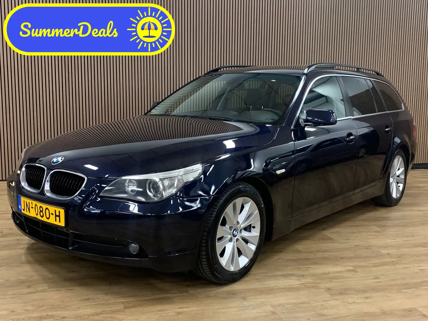 BMW 523 5-serie Touring 523i Executive|Opendak|Automaat|Yo Kék - 1