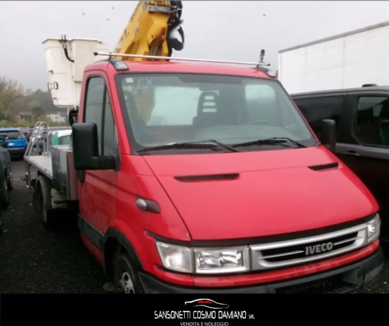 Iveco Daily 35C10 2.3Hpi PM-RG CESTELLO TELESCOPICO COMET Rosso - 2