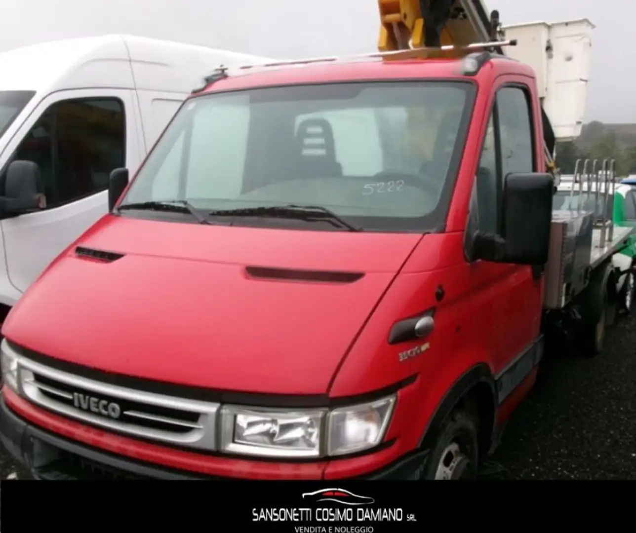 Iveco Daily 35C10 2.3Hpi PM-RG CESTELLO TELESCOPICO COMET Rosso - 1