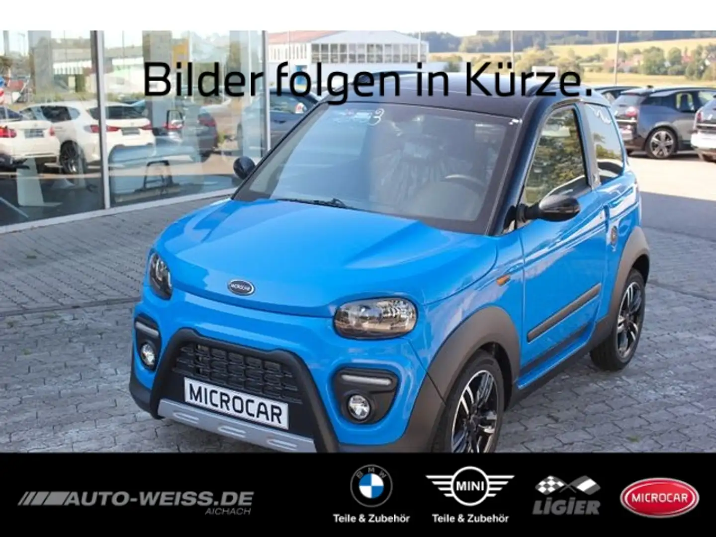 Microcar M.Go M.Go 6 X DCI Autofahren ab 15 Jahren Blau - 1