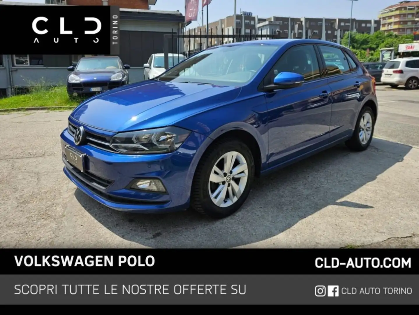 Volkswagen Polo 1.0 EVO 80 CV 5p. Comfortline BlueMotion Technolog Blu/Azzurro - 1