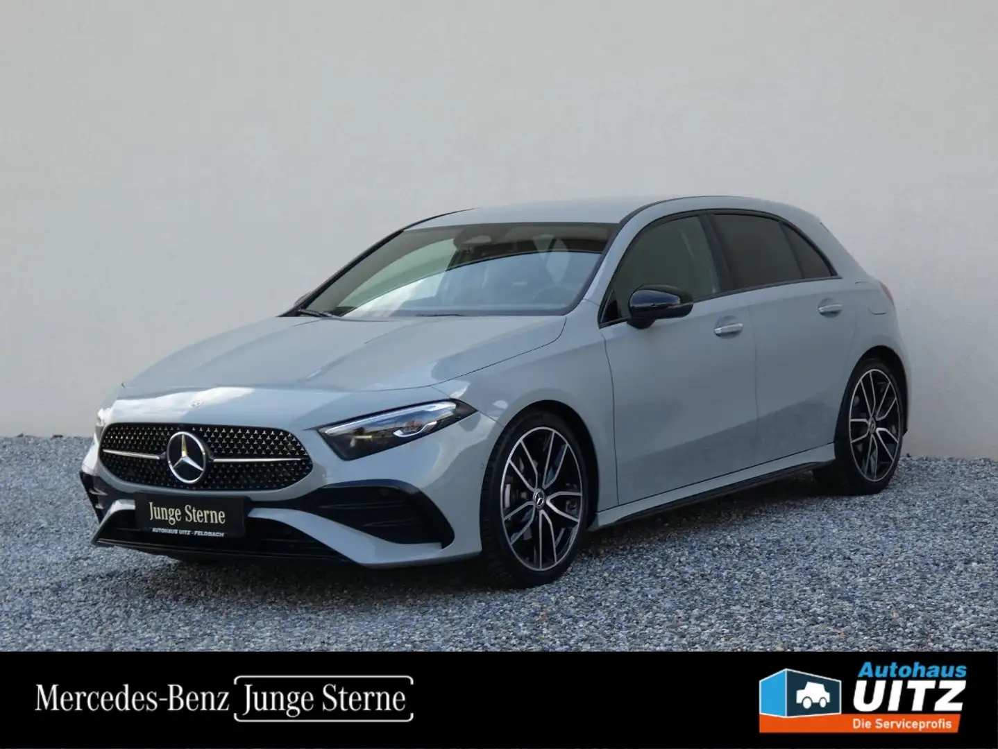 Mercedes-Benz A 180 d AMG *Special Edition* +MBeam+Night+RFK Grau - 1