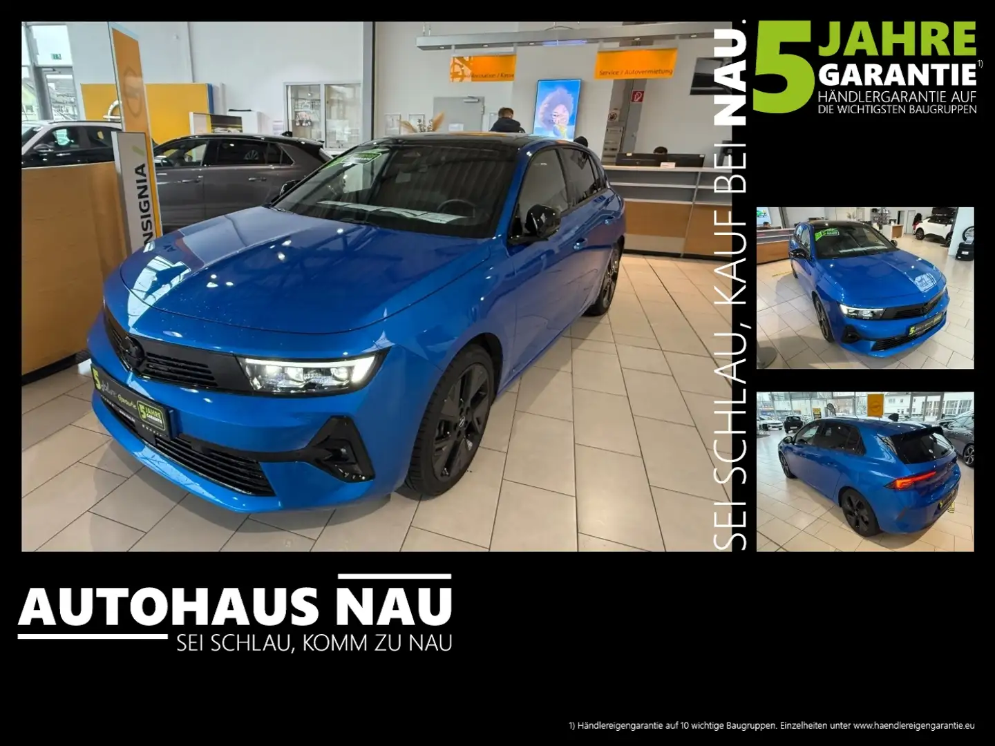 Opel Astra L GS Electric Fahrradanhängerkupplung 8fach bereif Bleu - 1