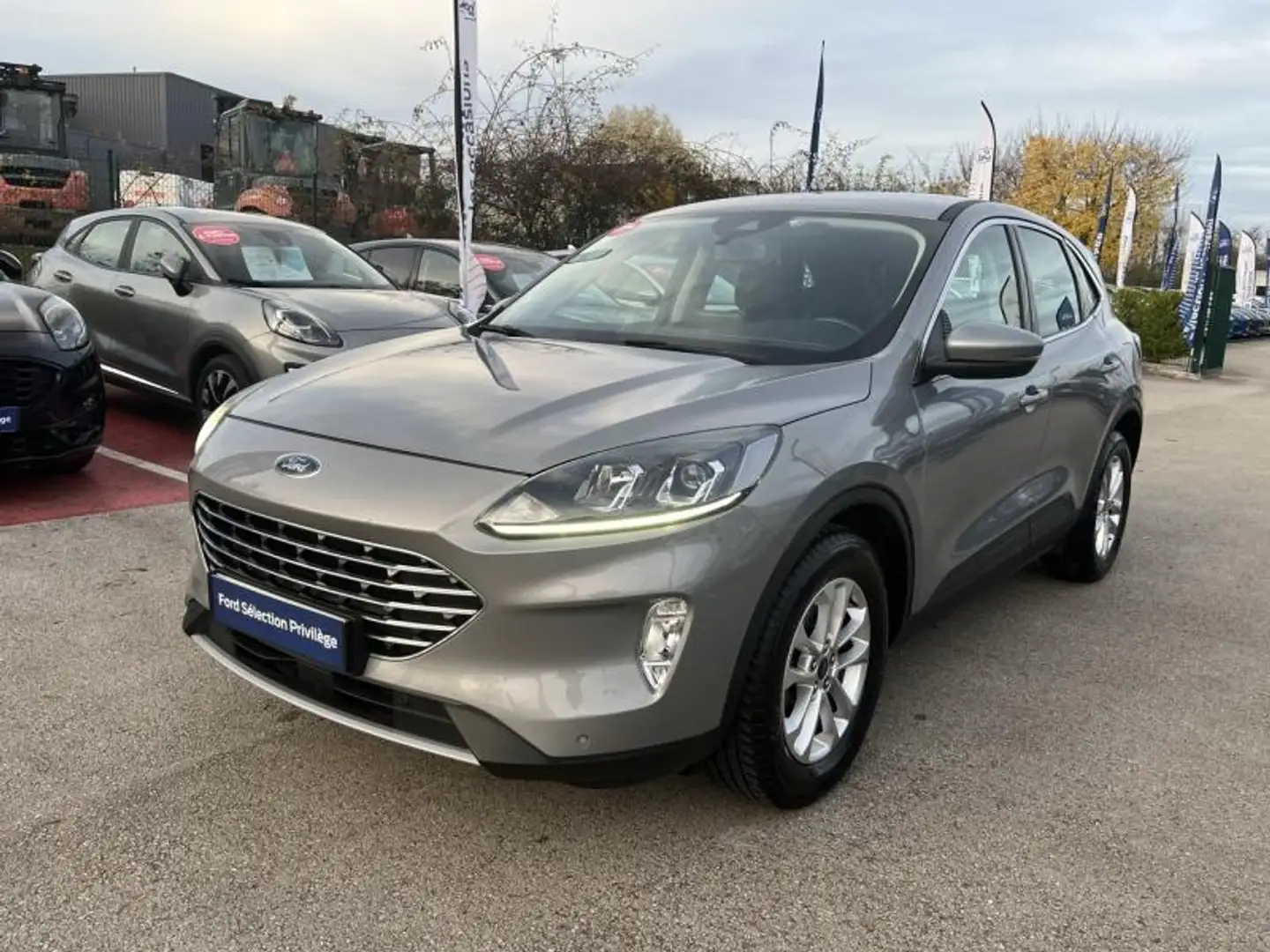 Ford Kuga 1.5 EcoBlue 120ch Titanium 7cv Grau - 1