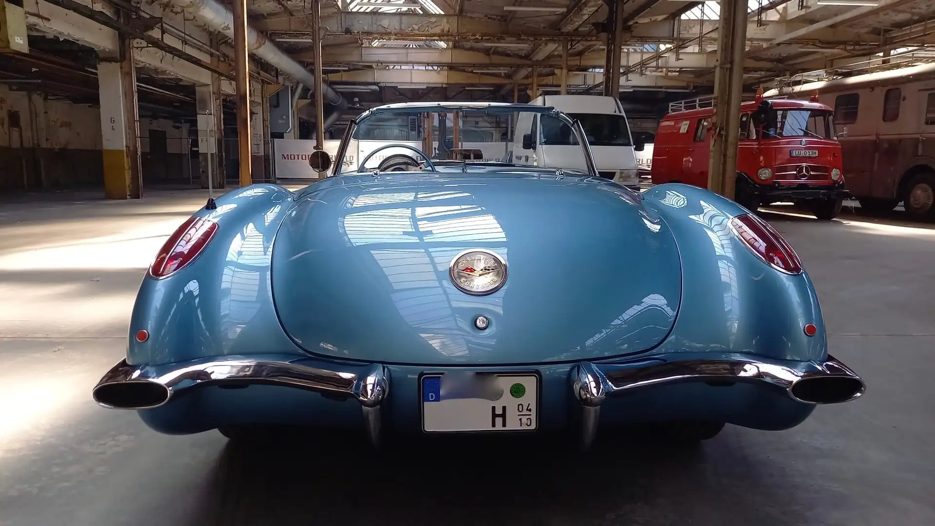 Corvette C1 Bleu - 1