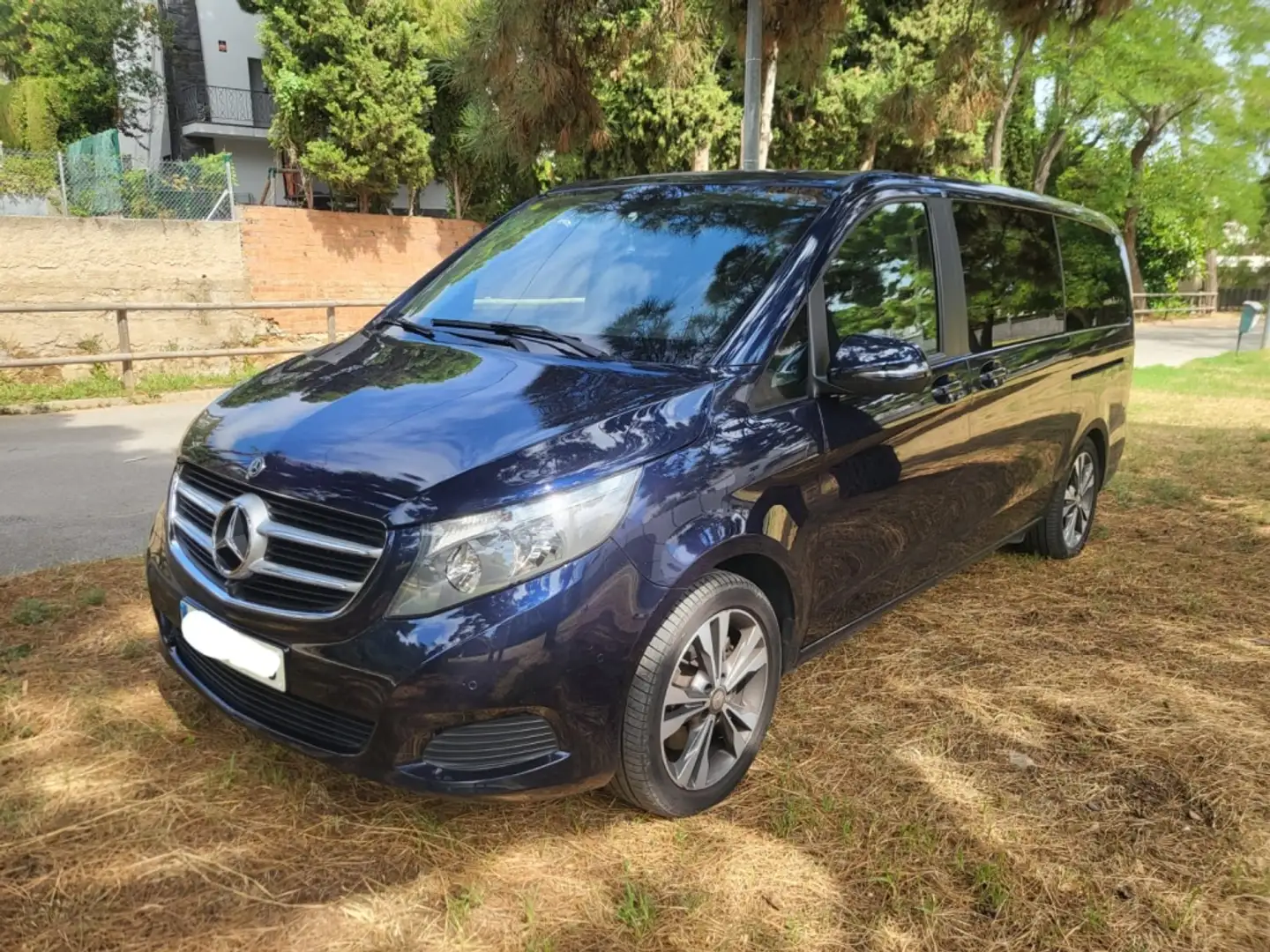 Mercedes-Benz V 220 220d Extralargo Avantgarde 7GT Blu/Azzurro - 1