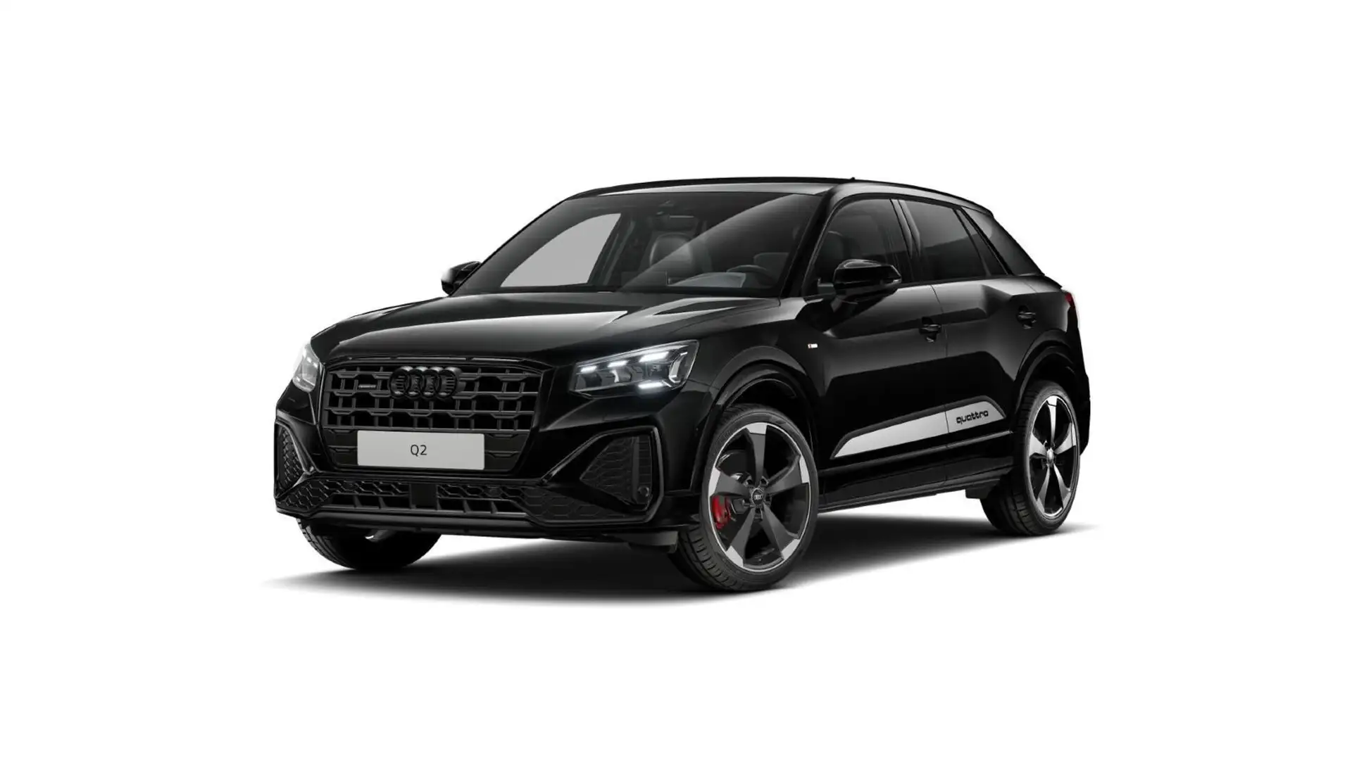 Audi Q2 40 TFSI S LINE QUATTRO+WINTERRÄDER+AHK+KAMERA Schwarz - 2
