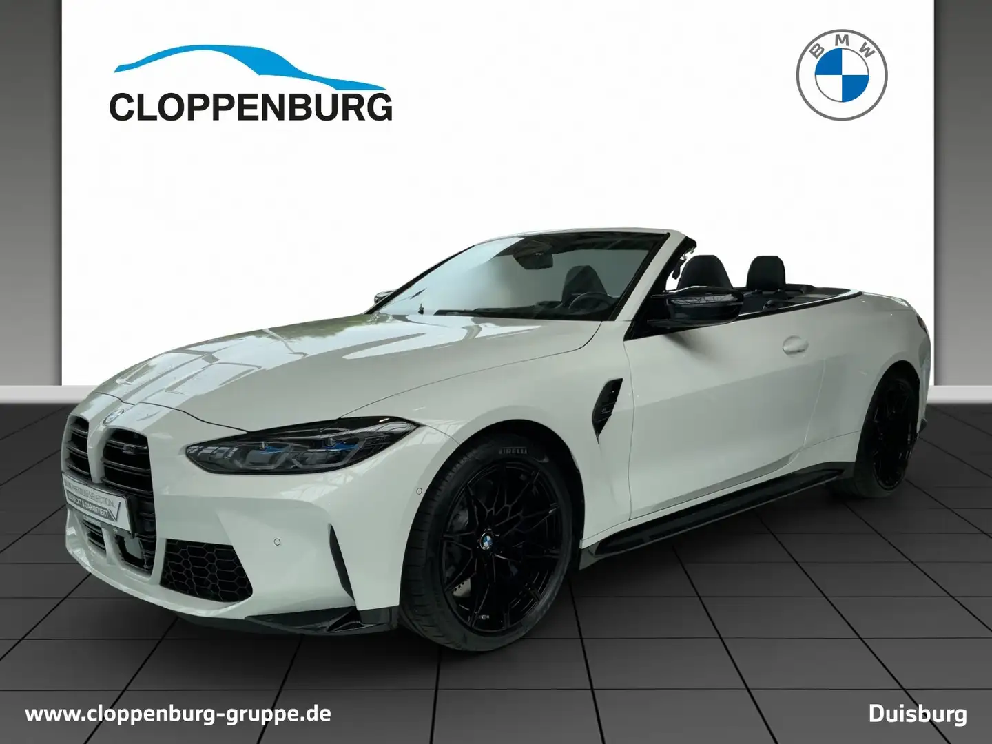 BMW M4 Competition M xDrive Cabrio HK HiFi DAB Shz Fehér - 1