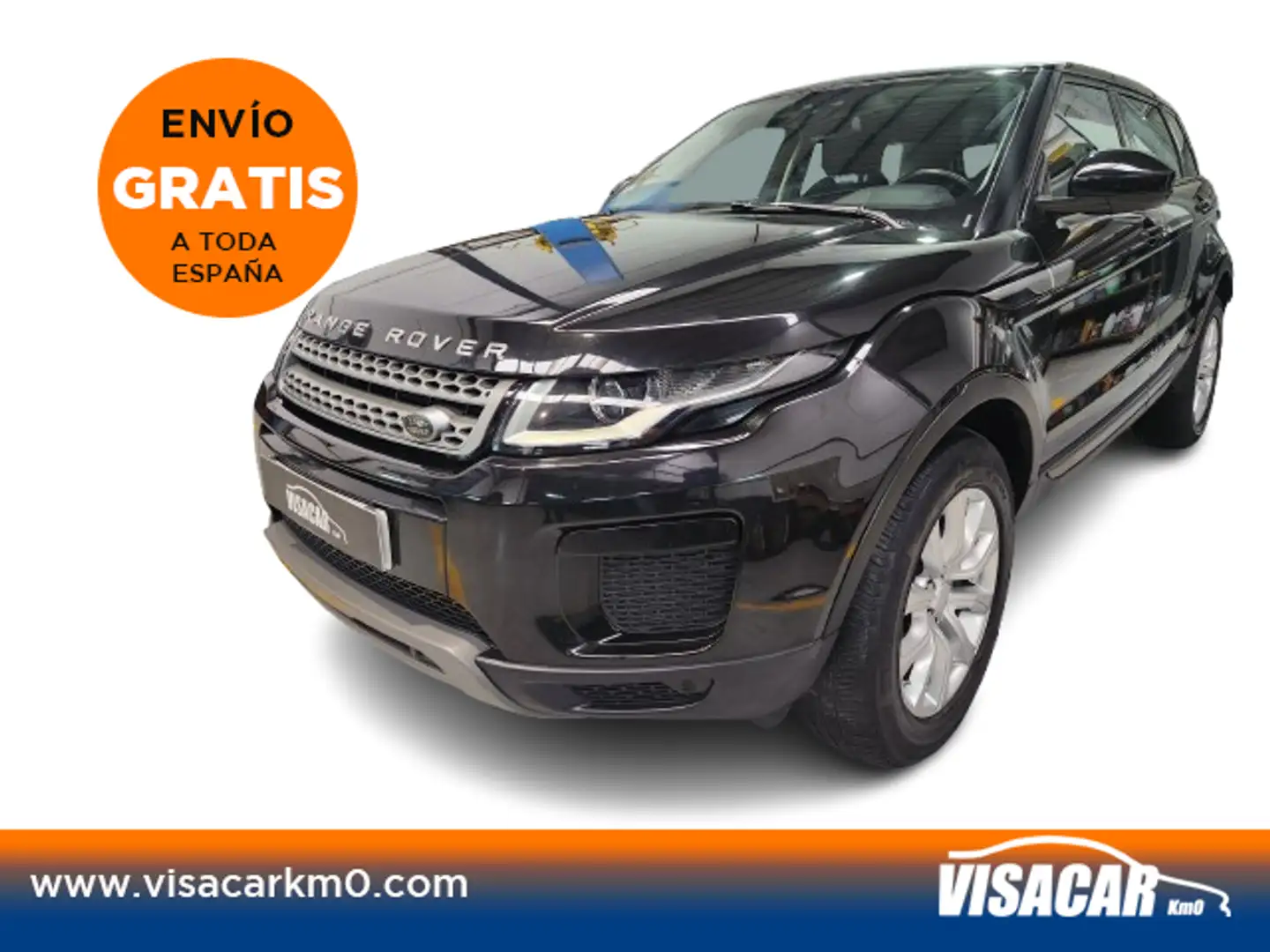 Land Rover Range Rover Evoque 2.0TD4 Pure 4WD 150 Negro - 1
