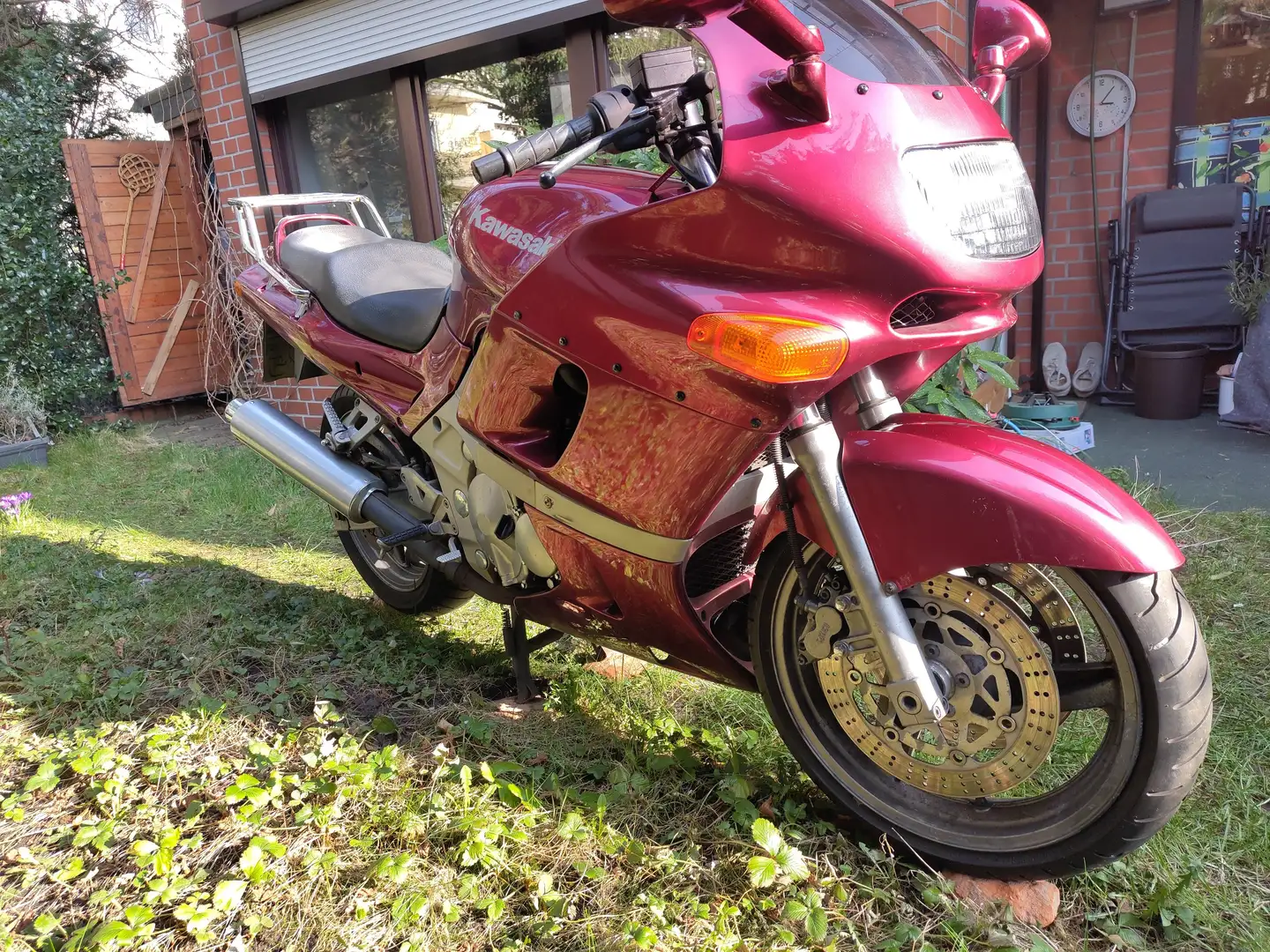 Kawasaki ZZR 600 ZX600 E Rot - 1