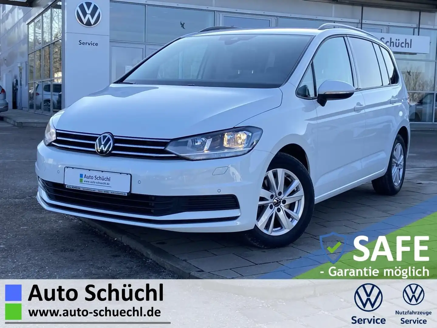 Volkswagen Touran 2.0 TDI Comfortline AHK+APP-CONNECT+VIRTU Weiß - 1