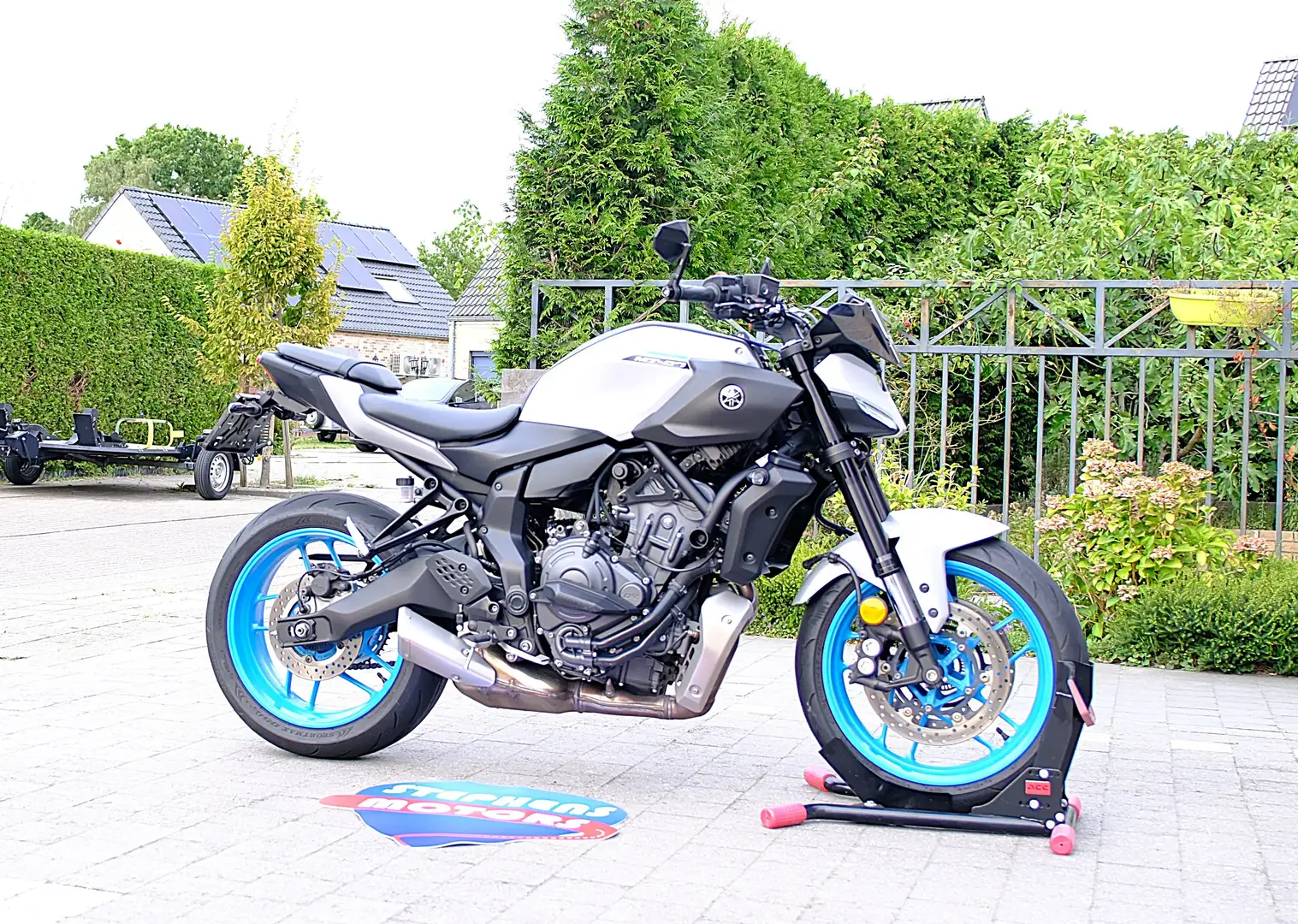 Yamaha MT-07 Ice Storm Quickshifter Wit - 2