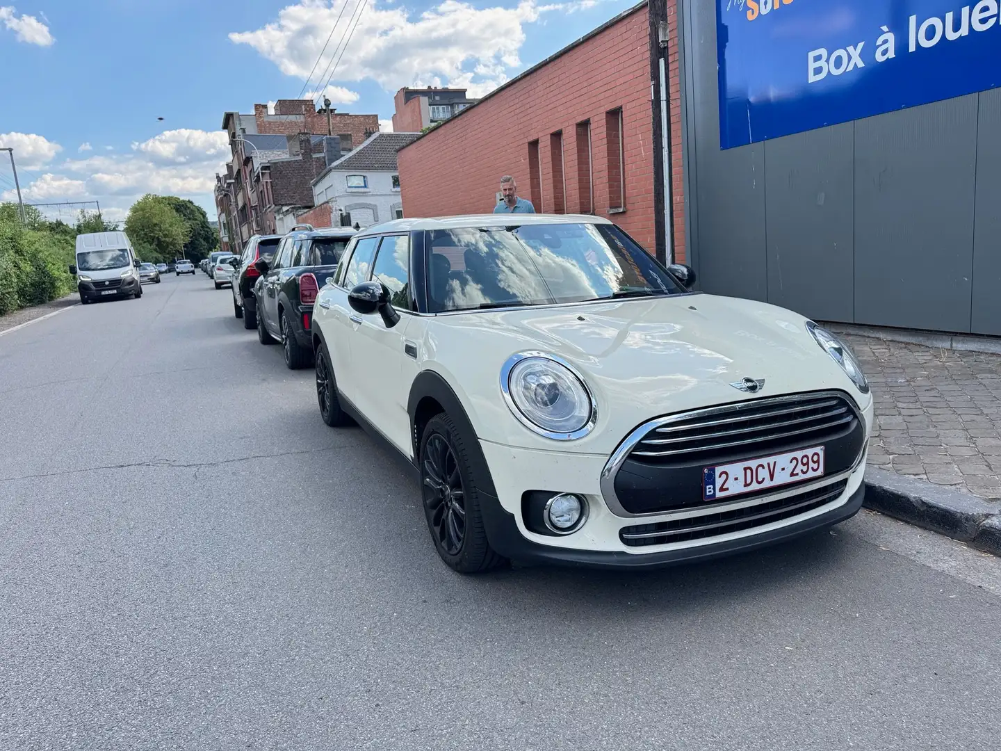 MINI One D Clubman Mini Clubman 1.5 DA One Cuir Navi Carplay Blanc - 1