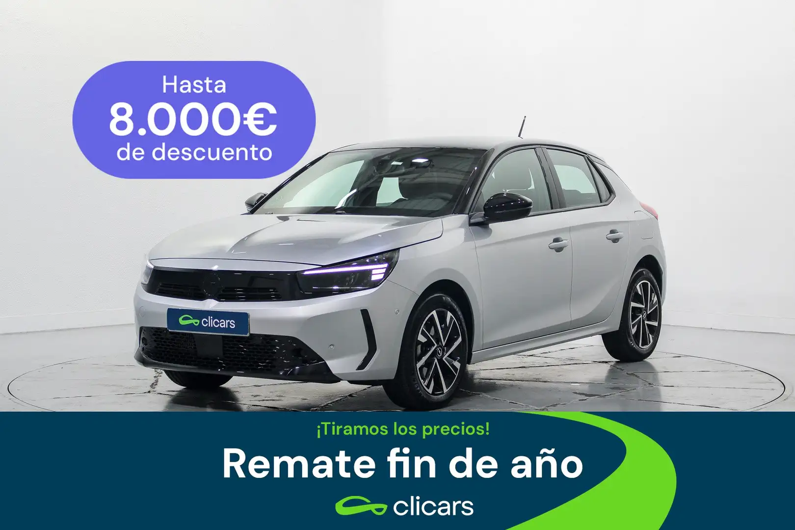 Opel Corsa 1.2T XHL S/S GS 100 Argent - 1