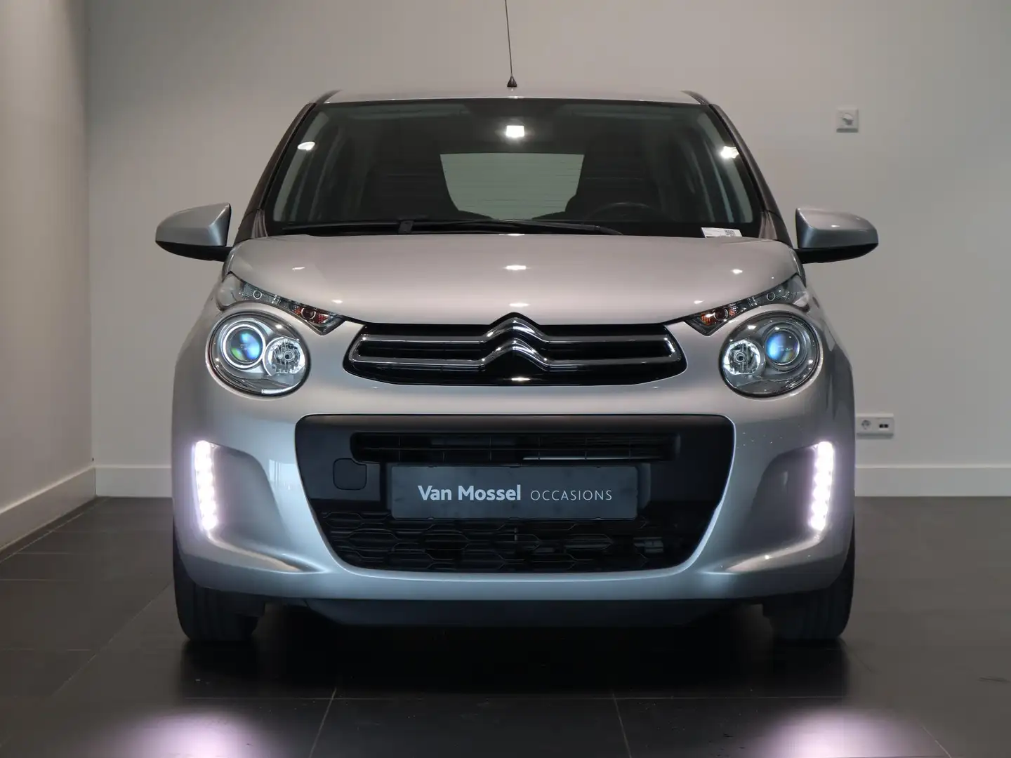 Citroen C1 Feel - LEDEREN STUUR - SNELHEIDSBEGRENZER - AIRCO Grijs - 2