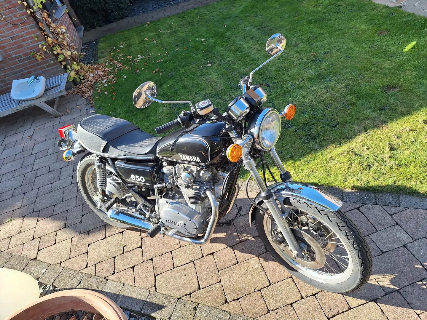 Yamaha XS 650 Černá - 2