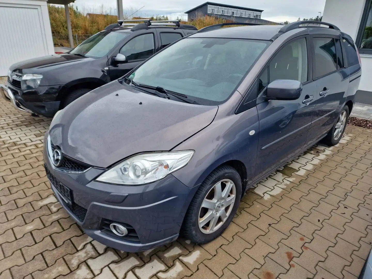 Mazda 5 Lim. 2.0 CD* Turboschaden!!! Motor läuft Grau - 1