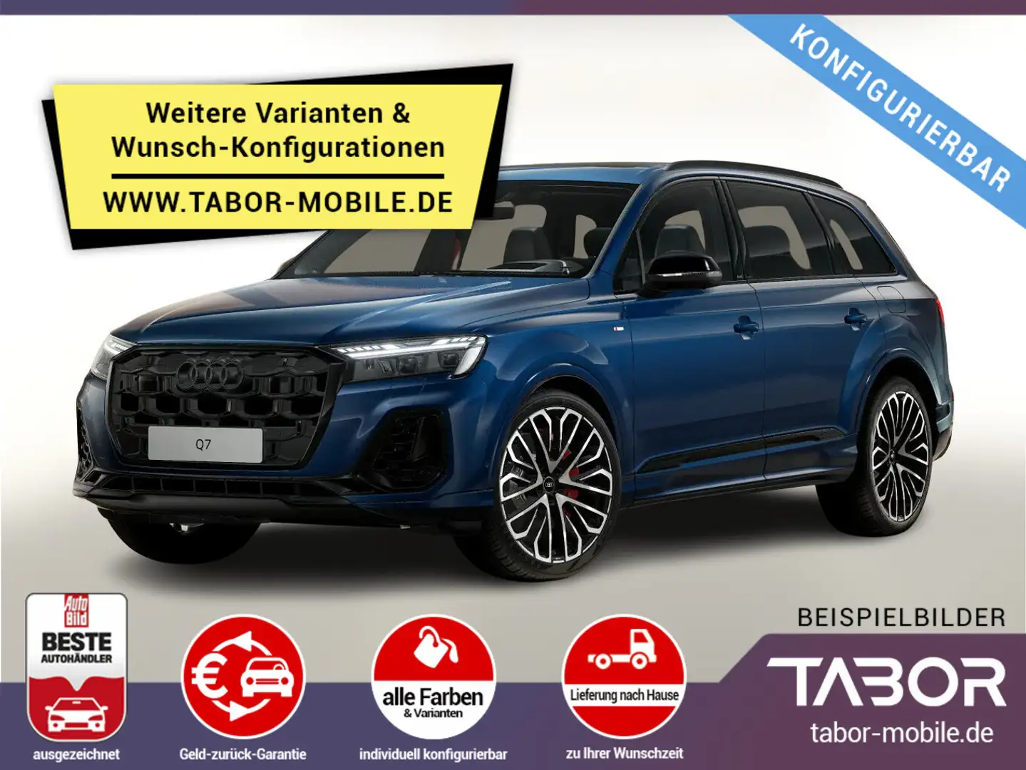 Audi Q7 55 TFSIe quattro S line LED Nav VirC Keyl 20Z Fehér - 1