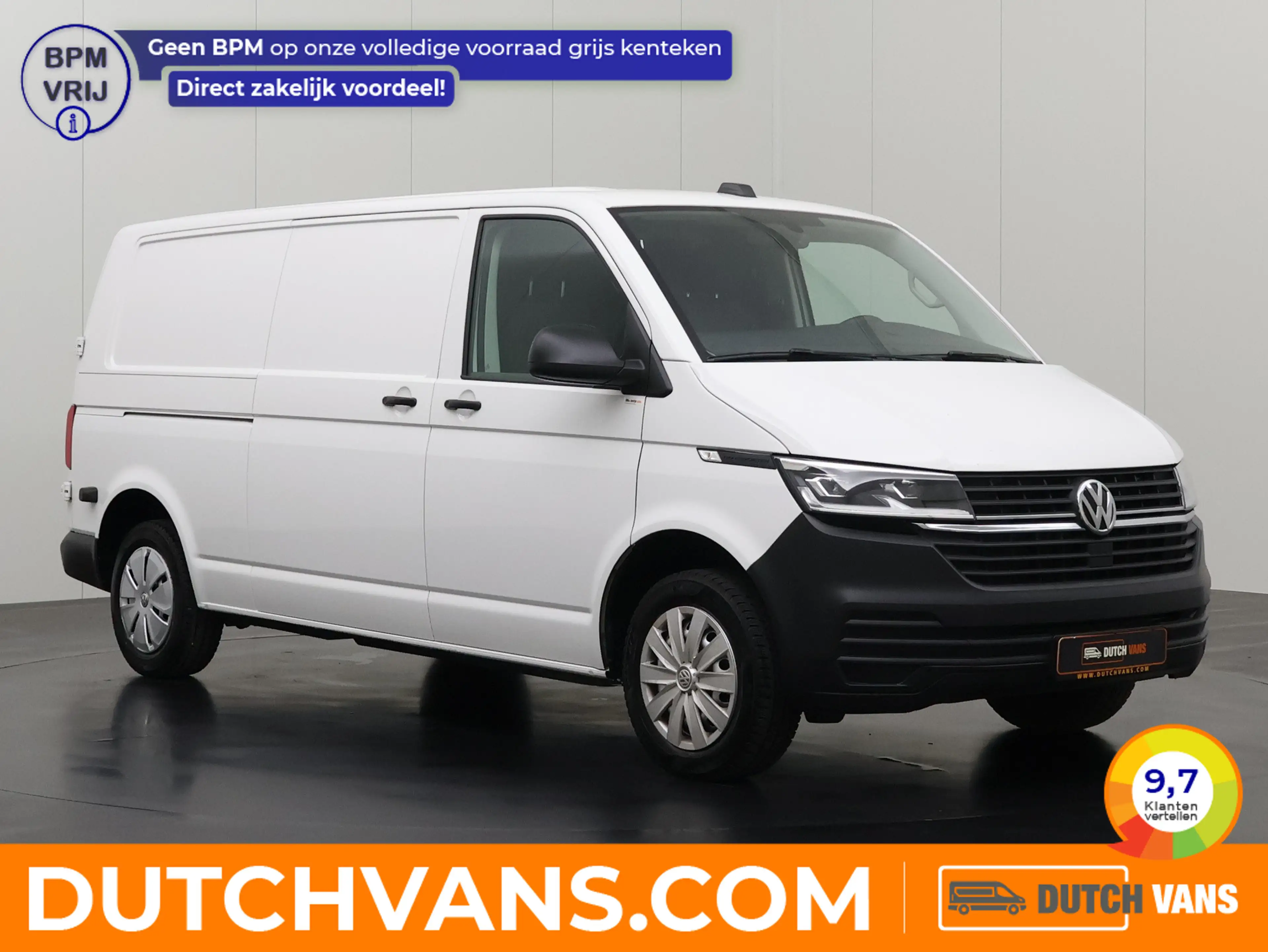 Volkswagen Transporter 2.0TDi 150PK Lang Achterdeuren | Led | Navigatie |
