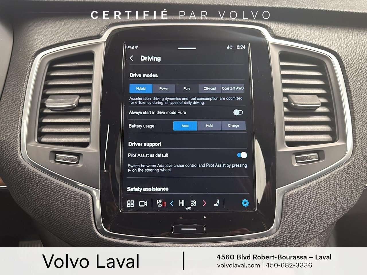 2024 Volvo XC90 Core Bright Theme XC90 Recharge Core, T8 AWD Plug- thumb 17