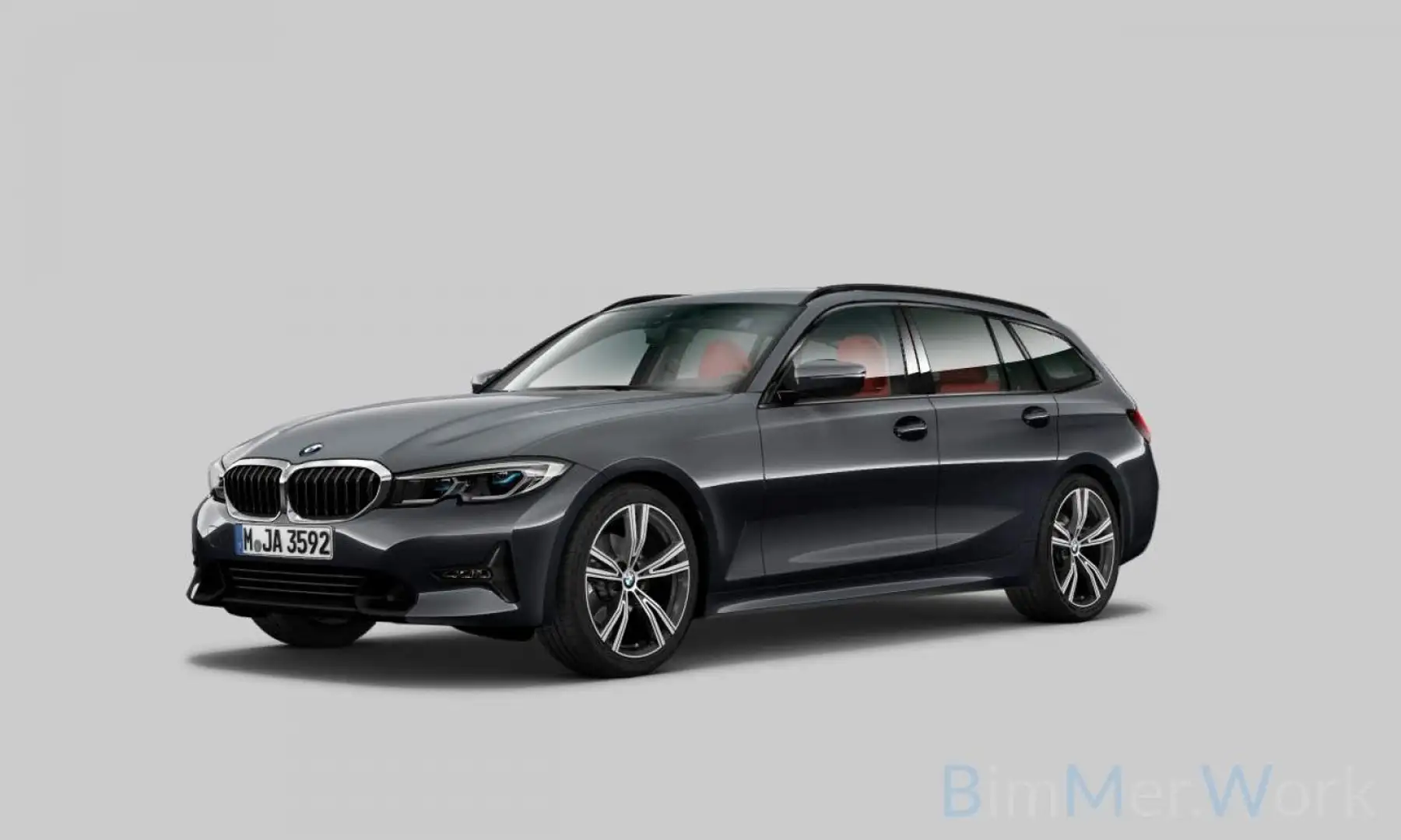 BMW 330 xD SportLine Laser DAB HiFi PDC AHK Komfort Gris - 1