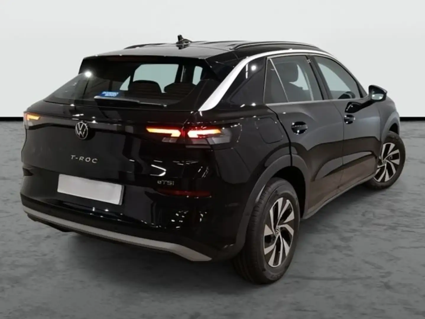 Volkswagen T-Roc Life 115 CV mHEV DSG7 Negro - 2