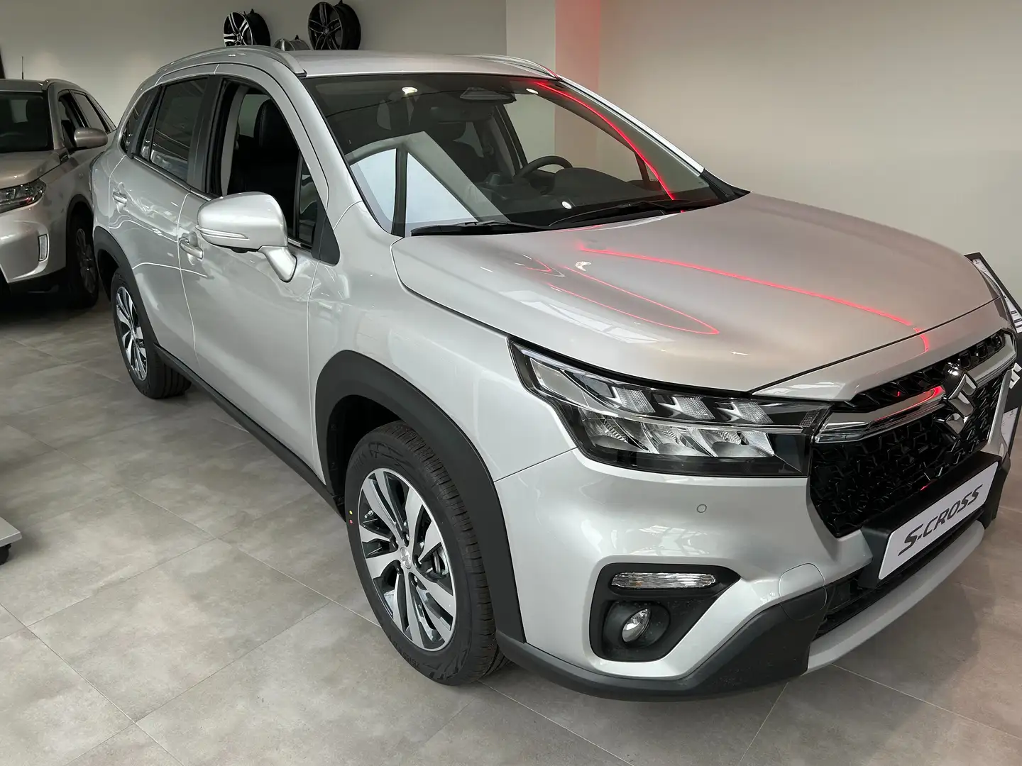 Suzuki S-Cross 1.4 Turbo Bjet 48V Hybrid GLX Zilver - 1