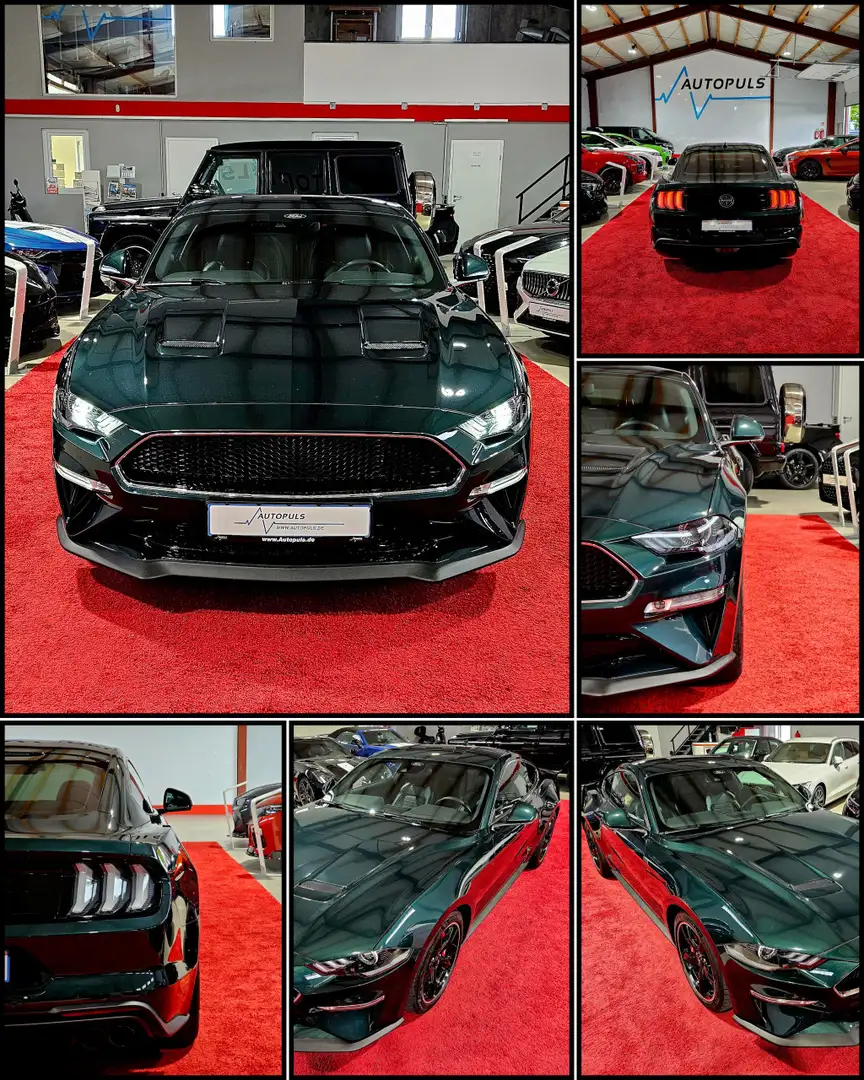 Ford Mustang Bullitt*Navi*ACC* Bang & Olufsen *PDC* Verde - 2