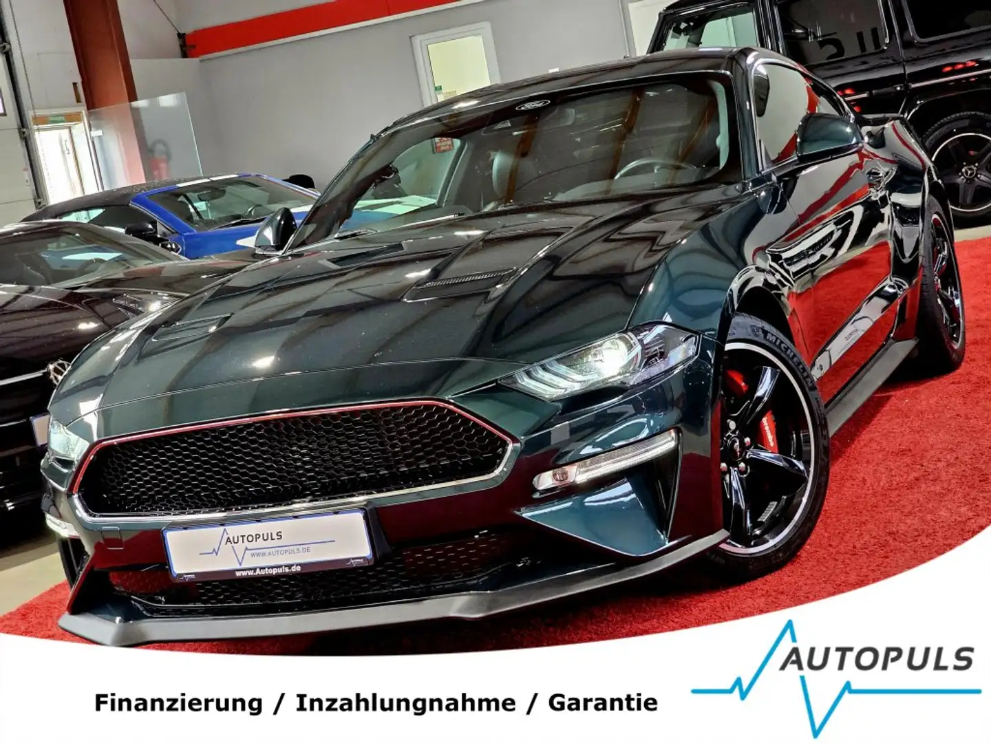 Ford Mustang Bullitt*Navi*ACC* Bang & Olufsen *PDC* Verde - 1