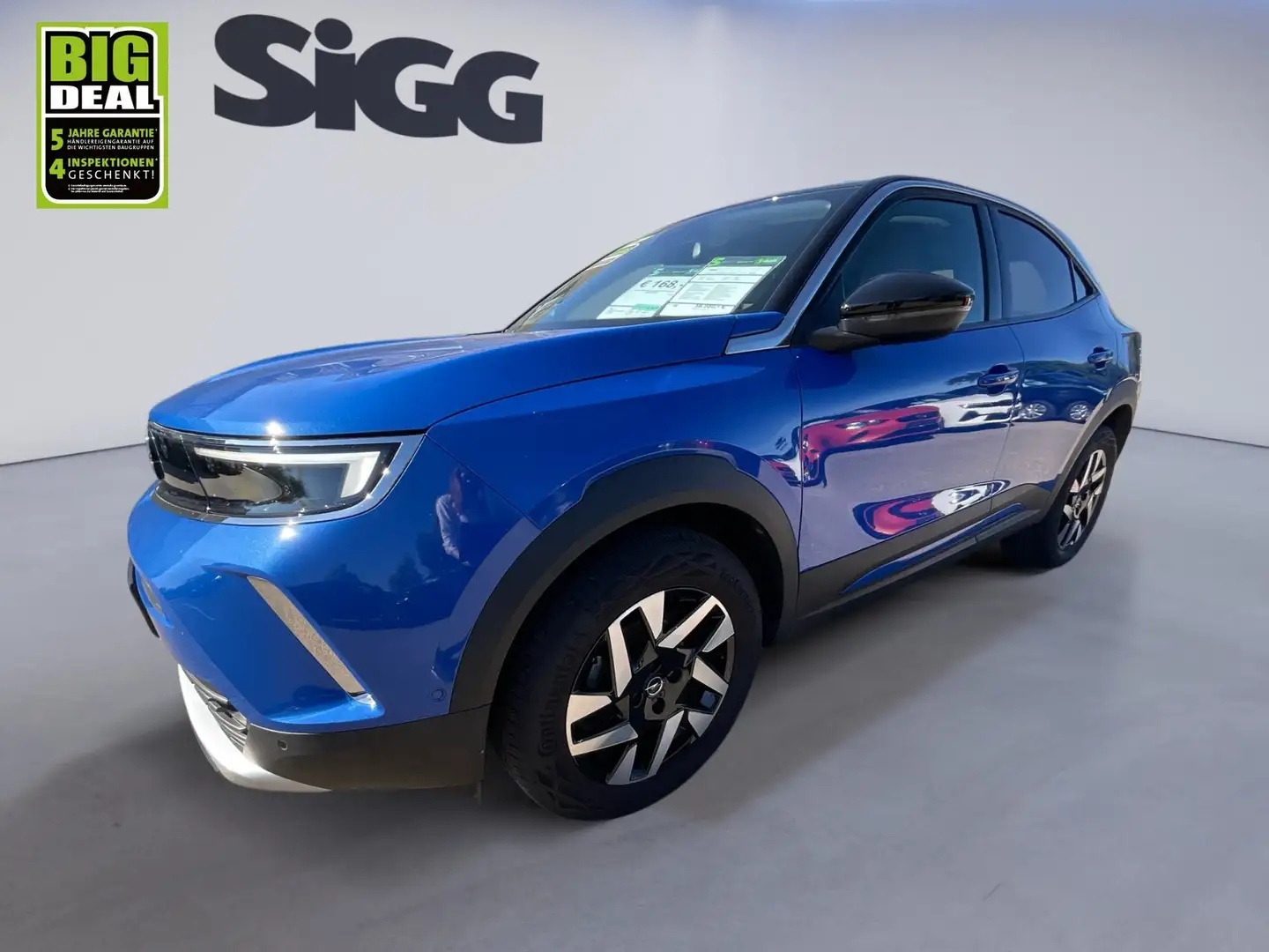 Opel Mokka 1.2 Turbo Elegance AUTOMATIK Blau - 2