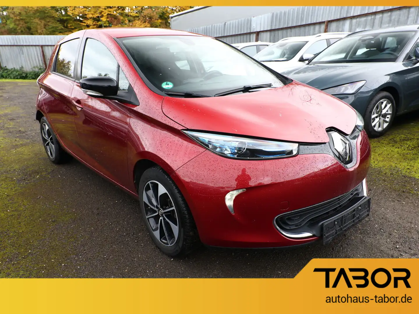 Renault ZOE Q90 Intens Miet-Bat. Nav PDC SHZ Temp Klima Rojo - 2