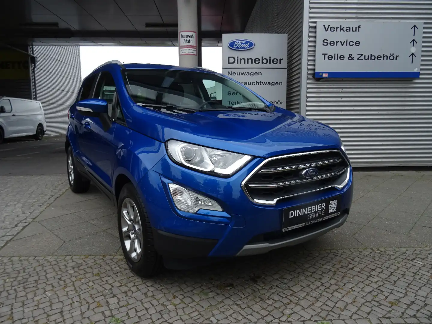 Ford EcoSport Titanium Navi SpurH DynLi Blauw - 2