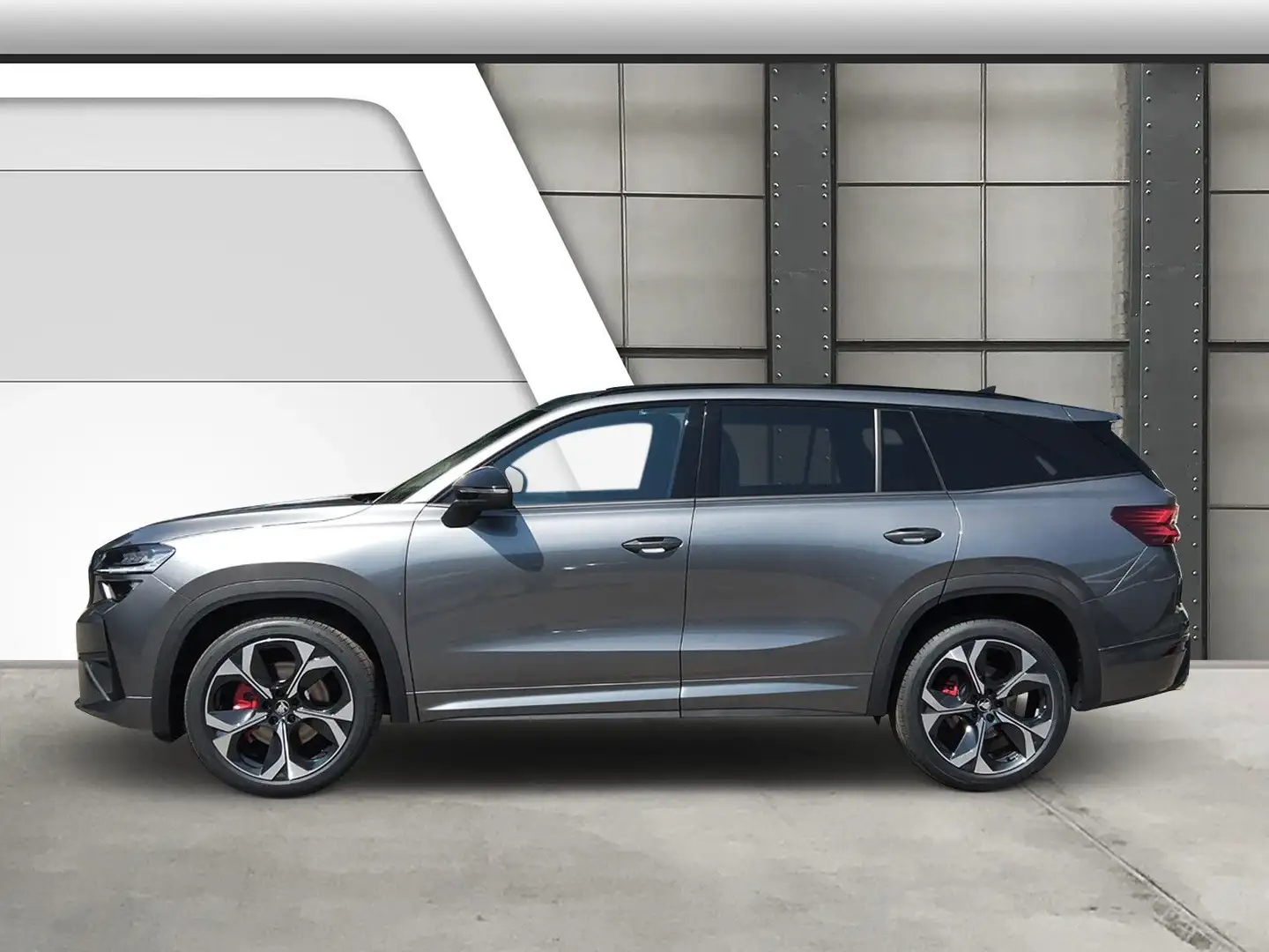 Skoda Kodiaq 2.0TSI RS Pano AHK 7 S.Headup Standh.DCC Grau - 2