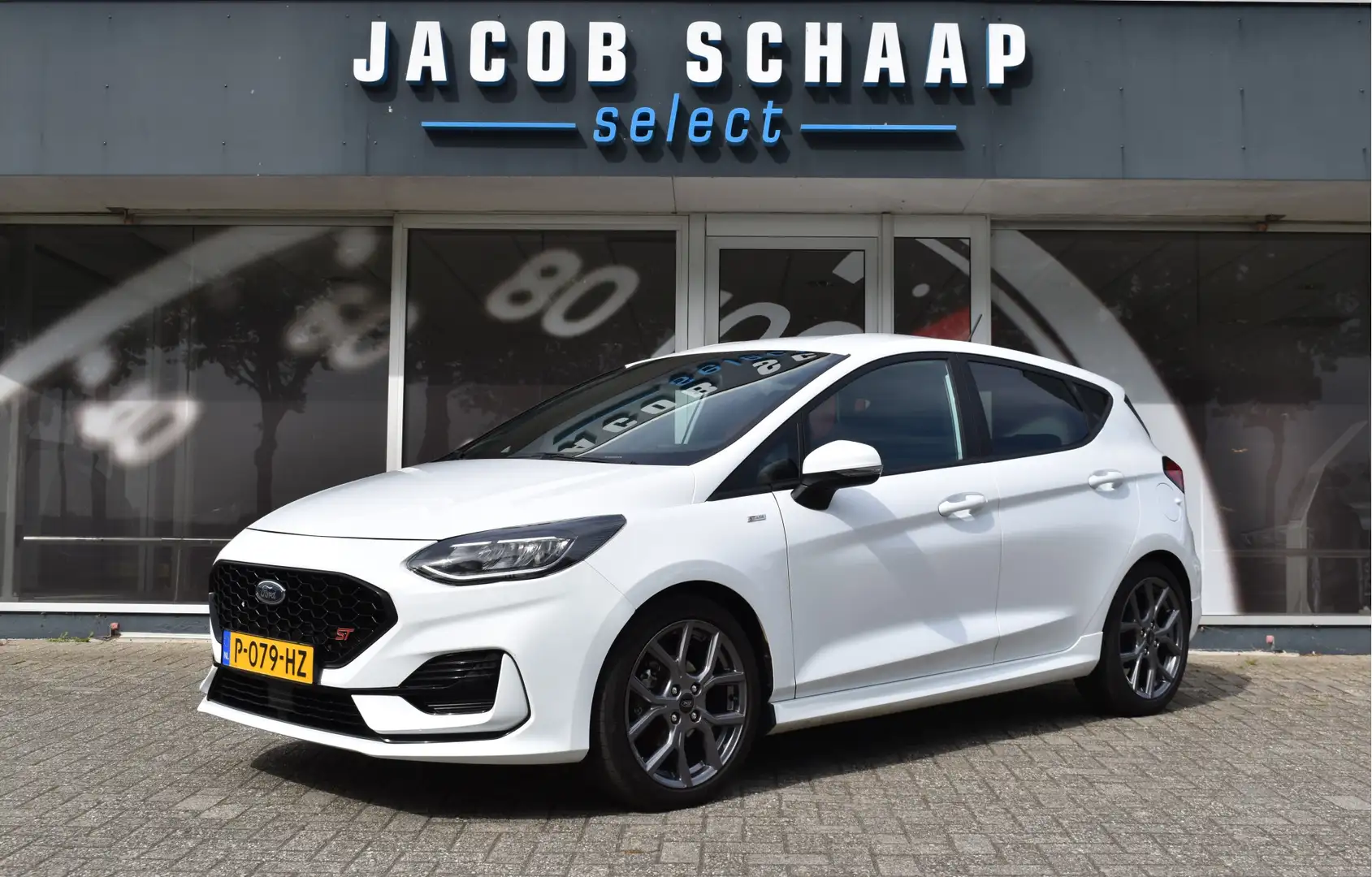 Ford Fiesta 1.0 EcoBoost Hybrid ST-Line / Airco / 17" LM / Car Blanco - 1