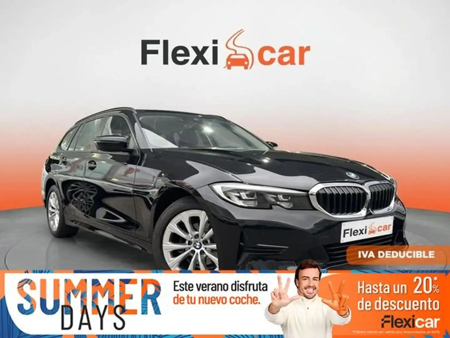 BMW Active Hybrid 3 318d+Auto.Touring crna - 1